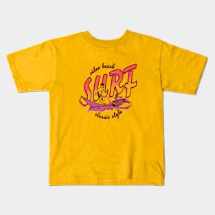 Surf Classic Style || "Front" Kids T-Shirt